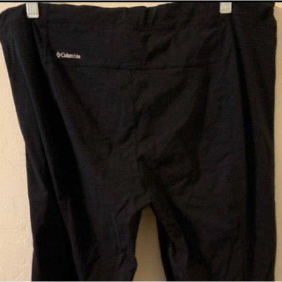 Columbia Black Just Right omni shield Straight Leg Pants Size 14/46 Large - Picture 7 of 9